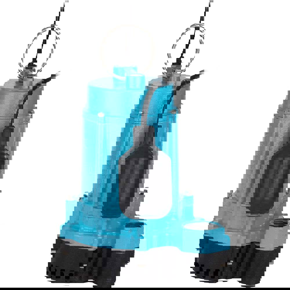 Sump Sewage & Effluent Pump: Piggyback Mechanical Float, 5A, 115V